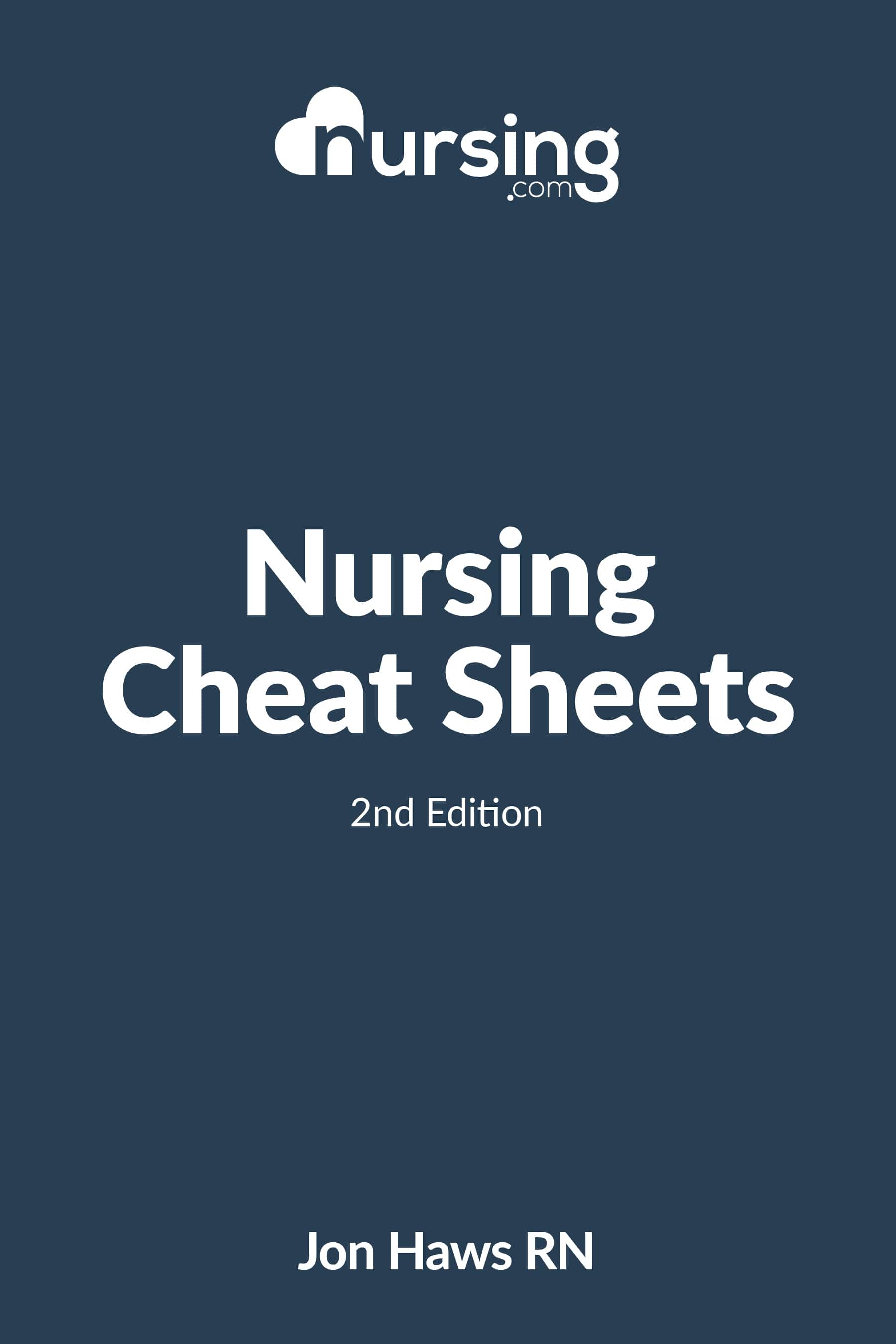 nursing cheatsheets book cover